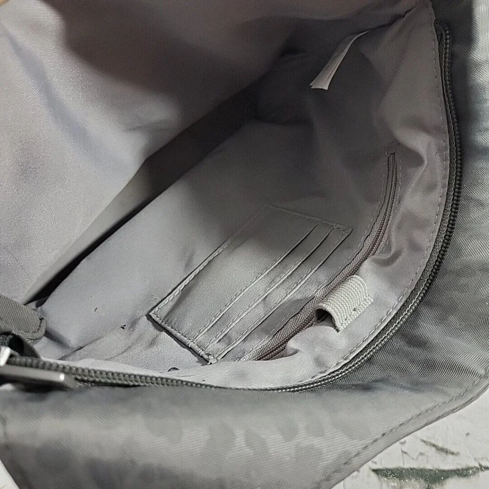 Baggalinni  Crossbody Bag Tote Bag Purse Womens Gray‎ Multi-Pocket
